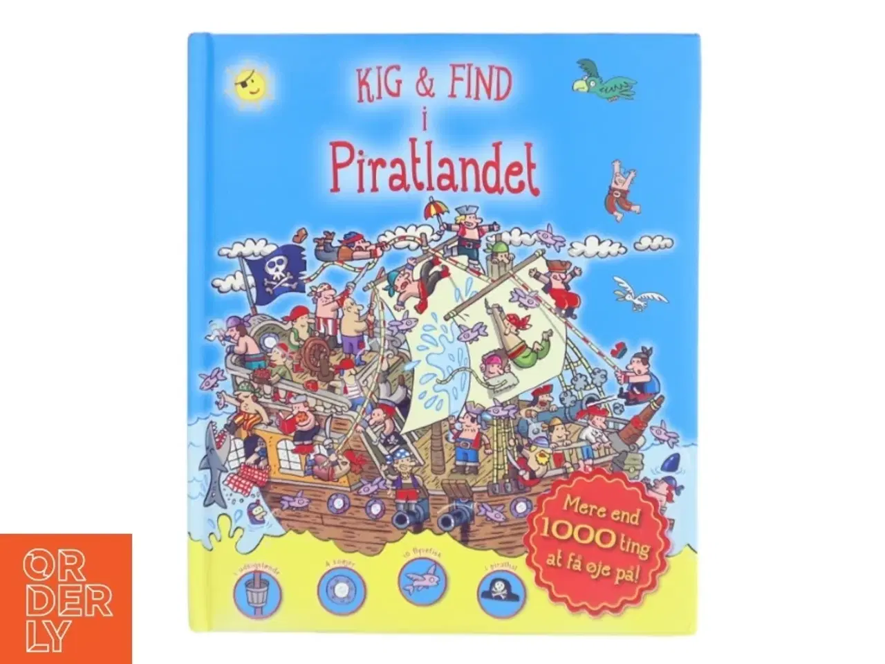 Billede 1 - Kig & Find i Piratlandet af Morten Pedersen (Bog)