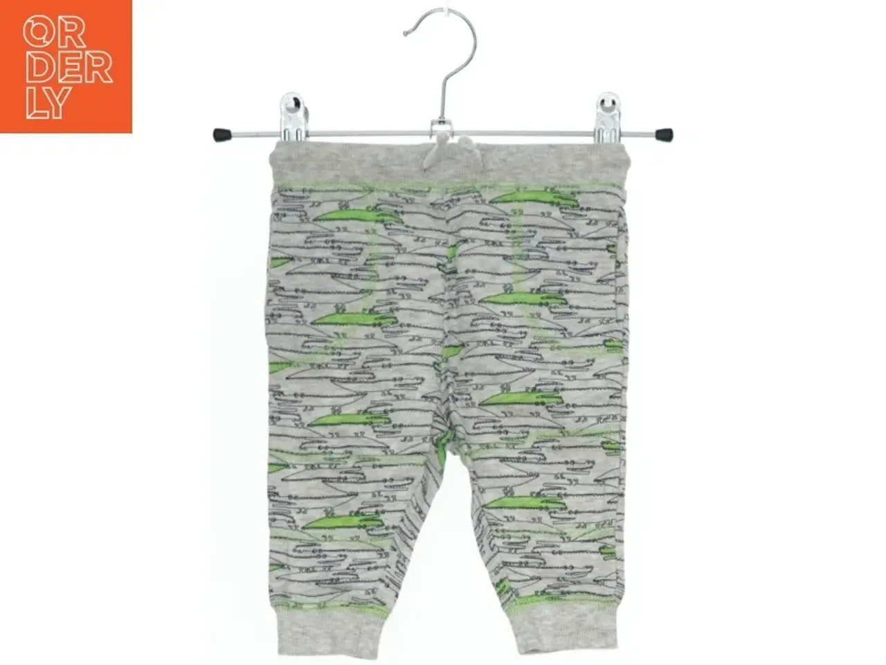 Billede 1 - Børnebukser med krokodilleprint (str. 74)