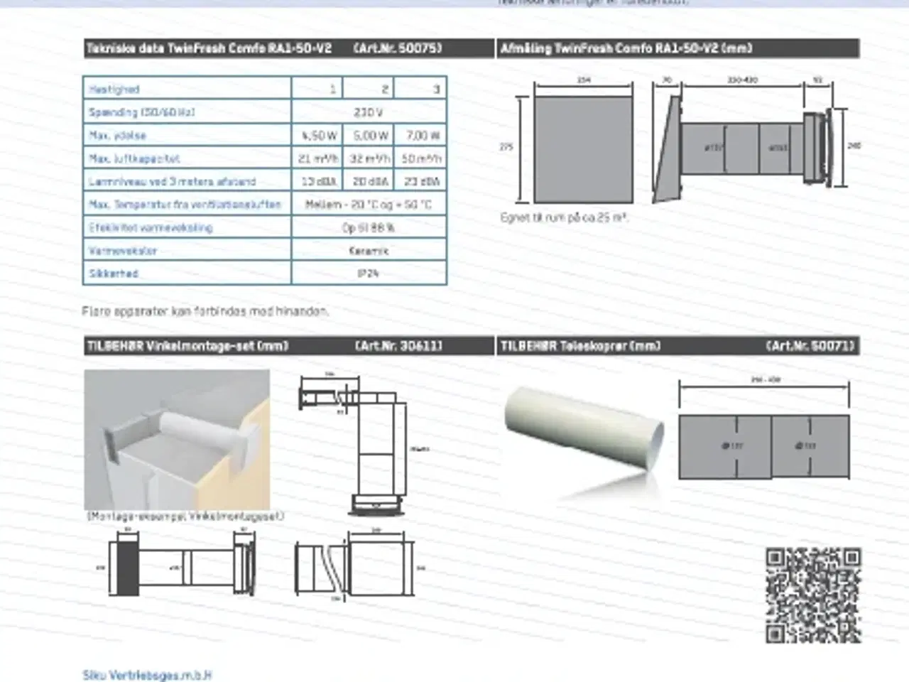 Billede 3 - Ventilationsanlæg, varmegenvinding, ventilation