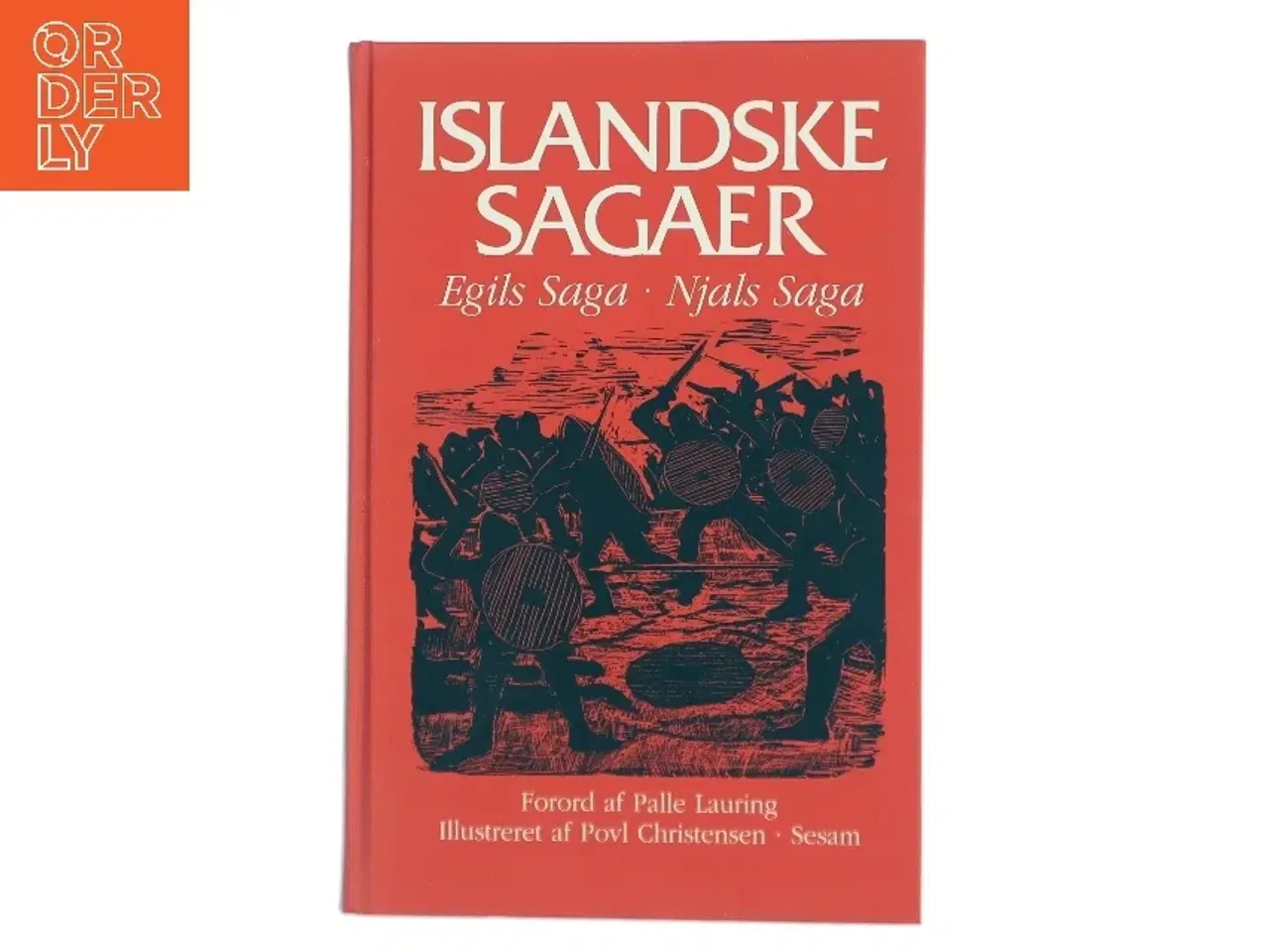 Billede 1 - Islandske sagaer. Bind 1 (Ill. Povl Christensen) af Palle Lauring (Bog)