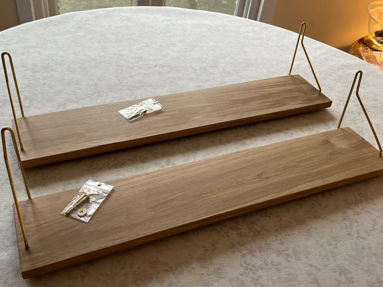 Billede 2 - Hylder af egetræ