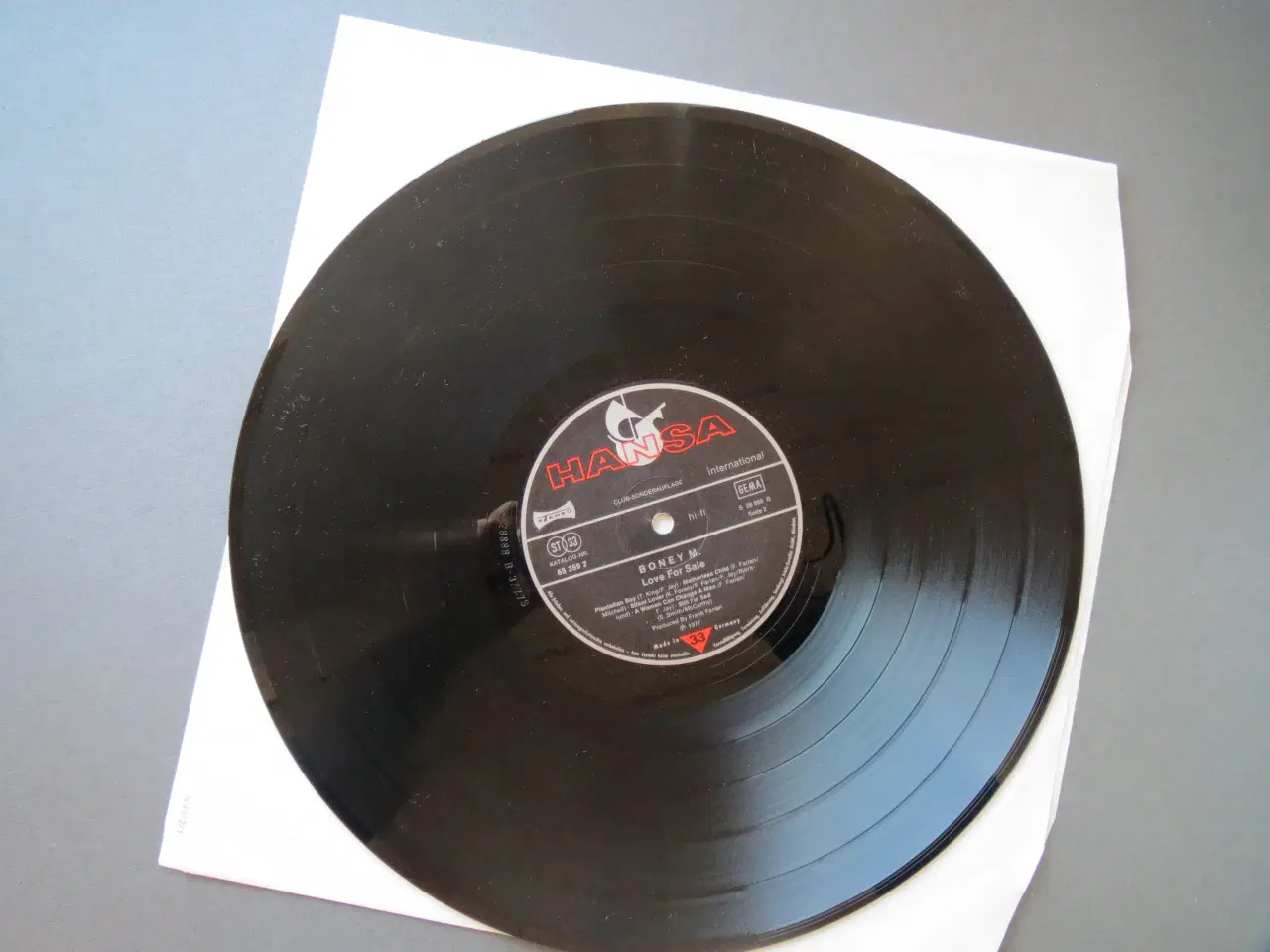 Billede 3 - Boney M - Love for sale - LP