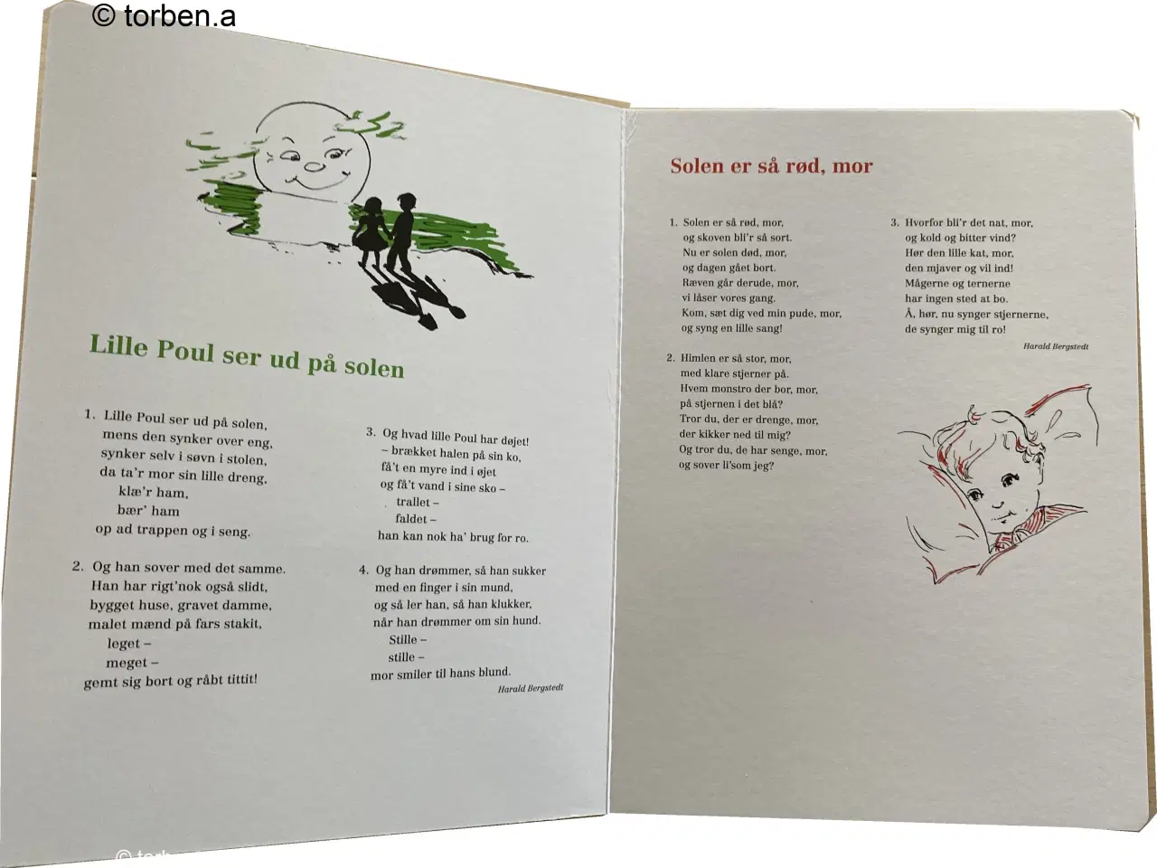 Billede 3 - BOG: DE SMÅ SYNGGER GODNATSANGE - INKL. forsendels