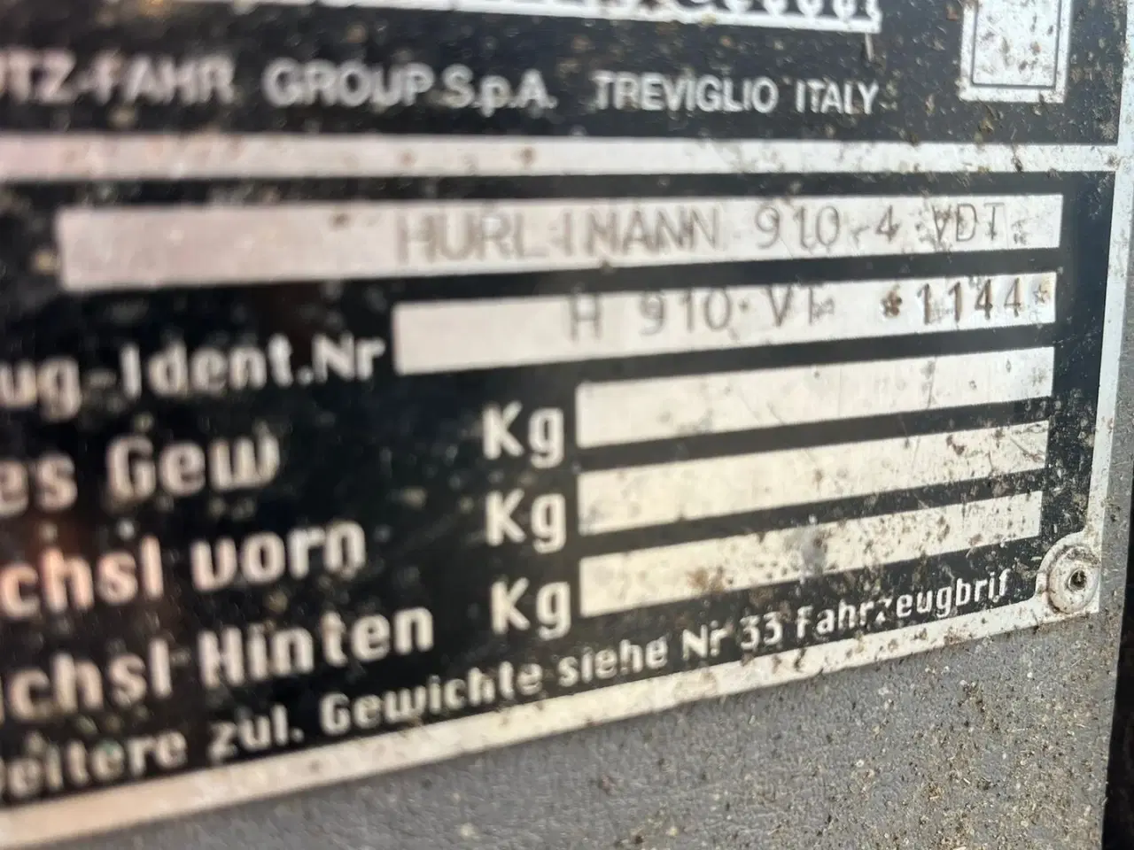 Billede 18 - Hürlimann XT-910.4 Gør det selv