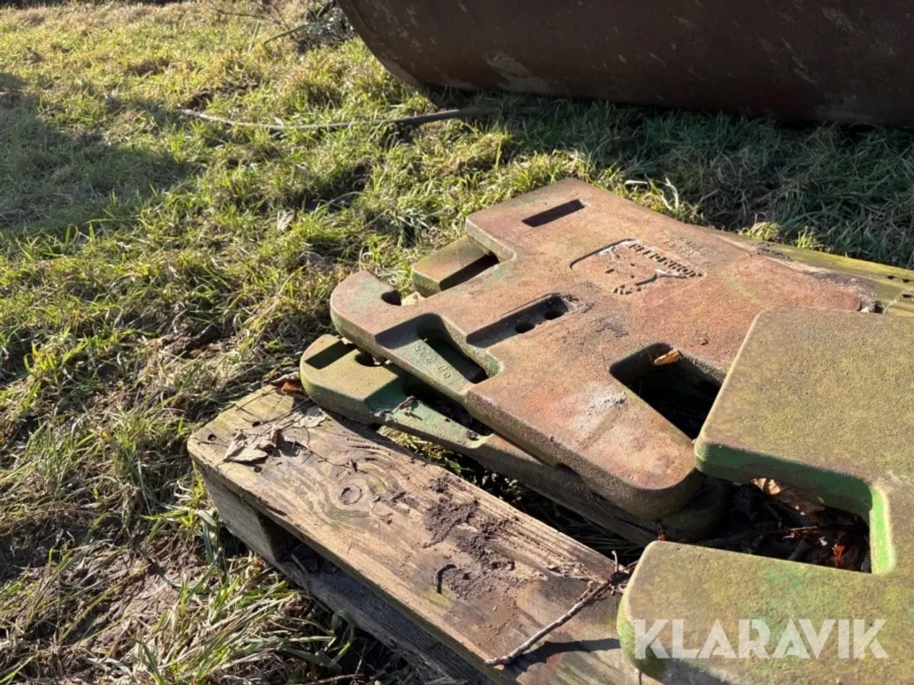 Billede 4 - Frontvægte 50 kg John Deere - 5 styk