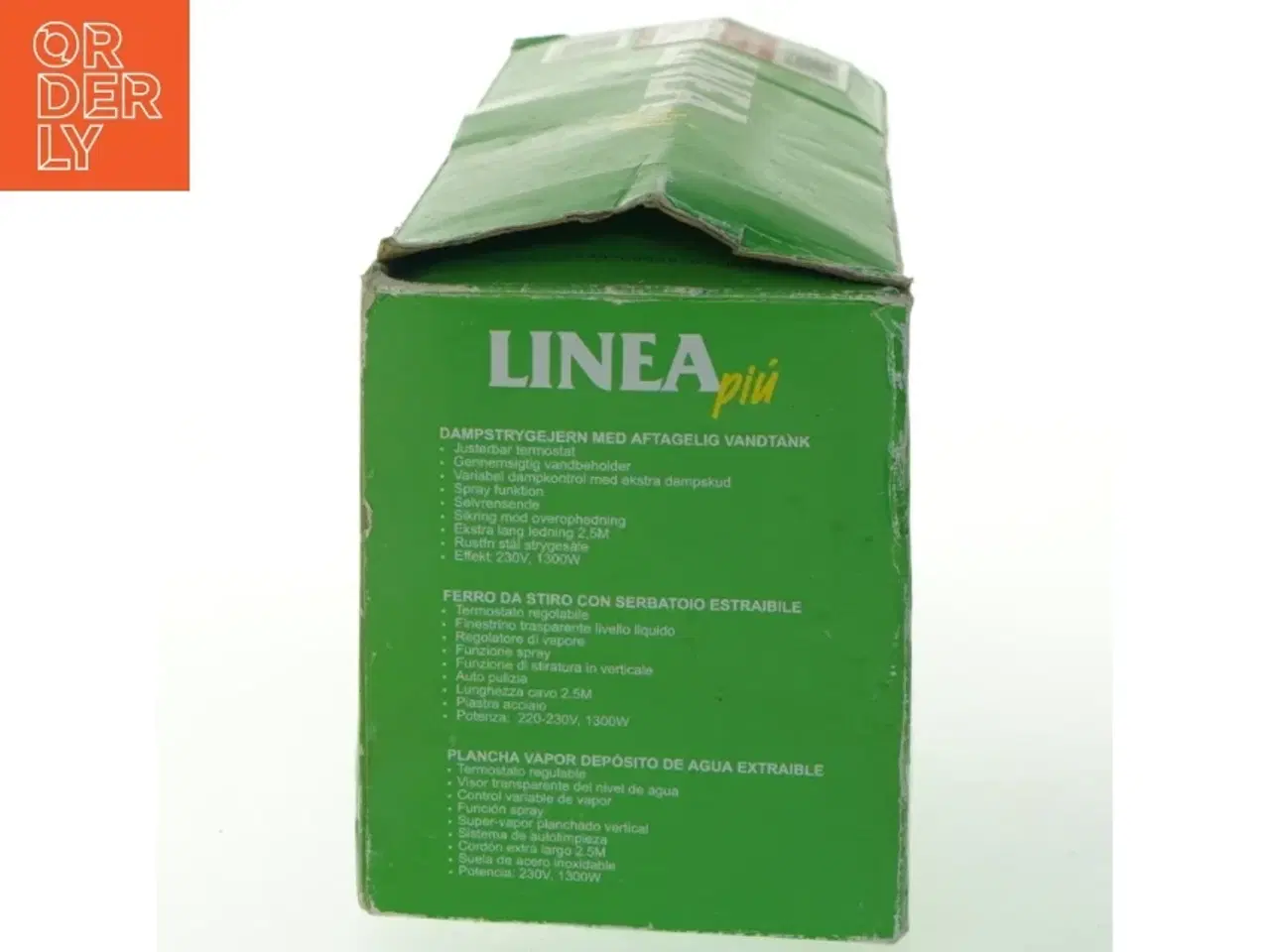 Billede 2 - Dampstrygejern Linea Pi&#249; fra Linea Pi&#249; (str. 30 cm)