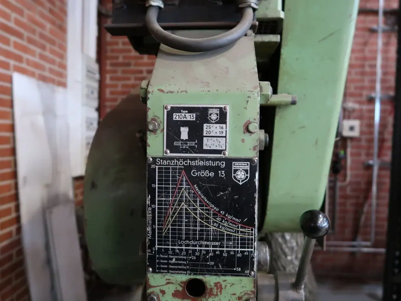 Billede 6 - Profilstålsaks/stanser PEDDINGHAUS 210A/13