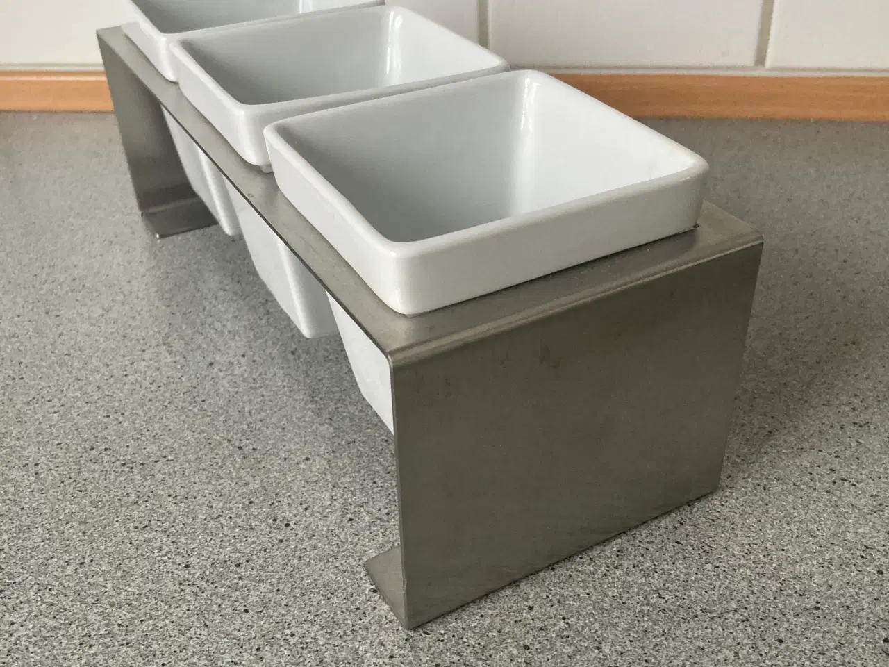 Billede 2 - Rustfri stål med 3 skåle