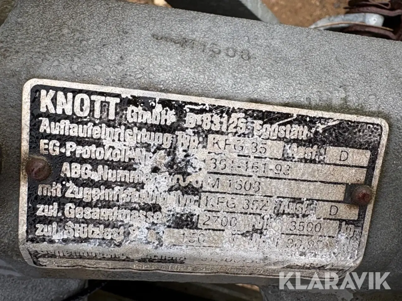 Billede 5 - Maskinetrailer VA 3504m3-3500