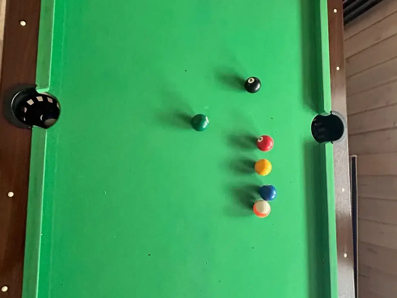 Billede 4 - Billardbord 7 fod – inkl. kugler, kridt og 2 kø