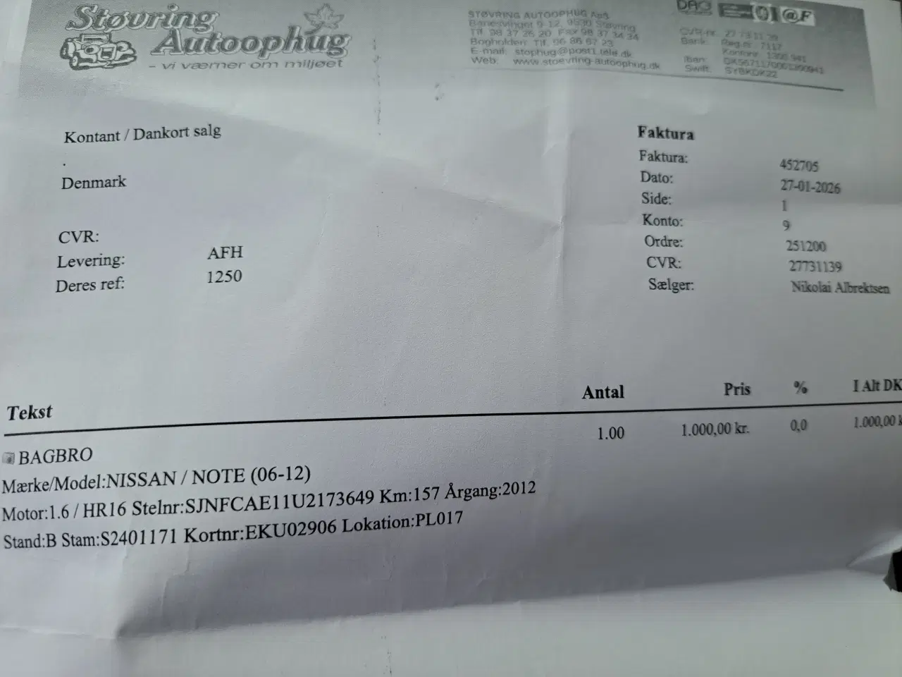 Billede 4 - Nissan note 1.5 dci