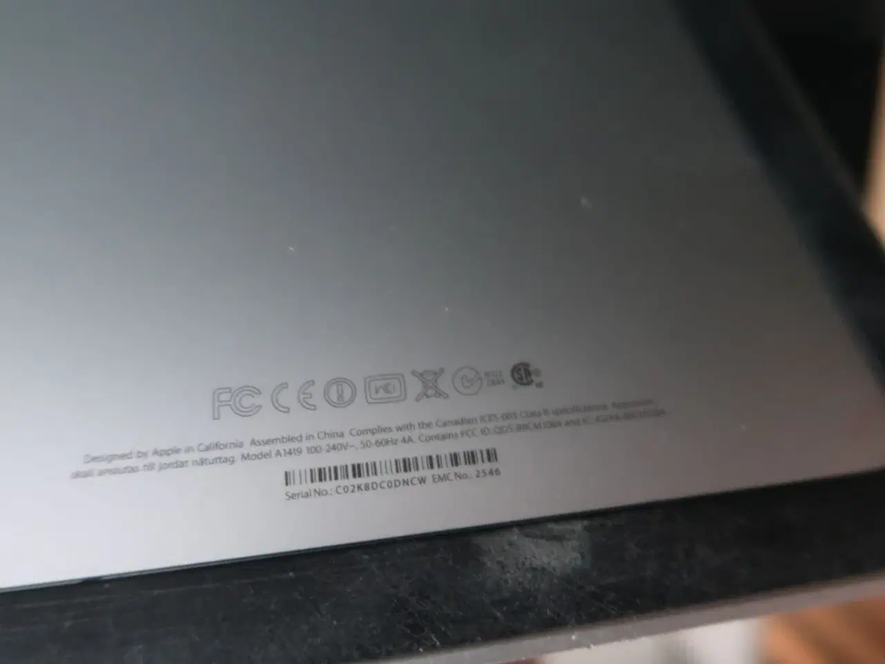 Billede 4 - Computer APPLE iMac A1419 med tastatur APPLE