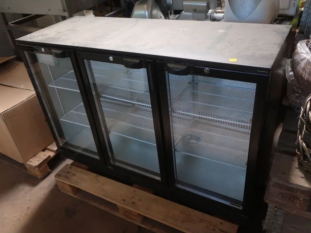 Billede 1 - Displaykøleskab/backbar VIBOCOLD DB300H-3-P