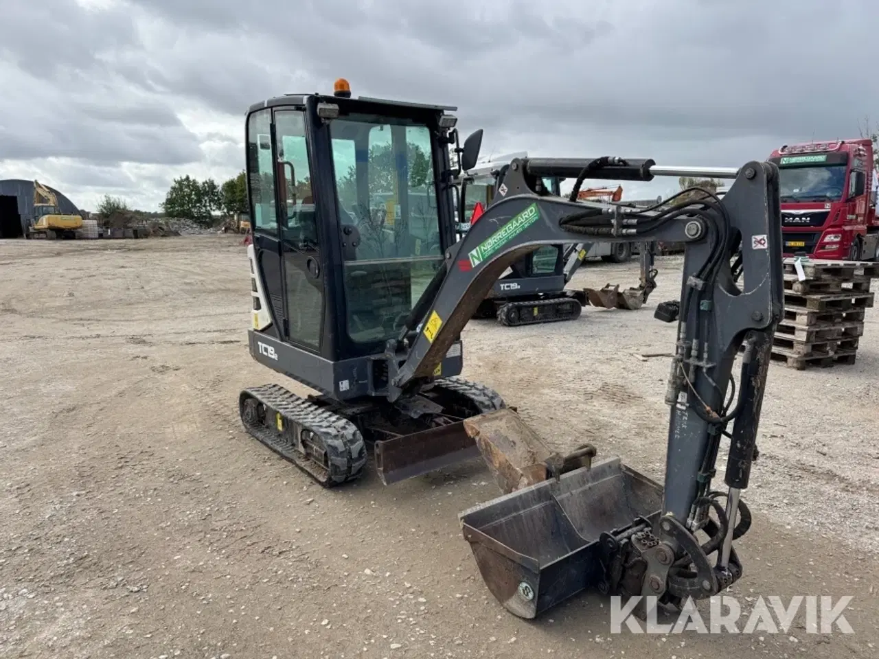 Billede 2 - Gravemaskine Yanmar TC19