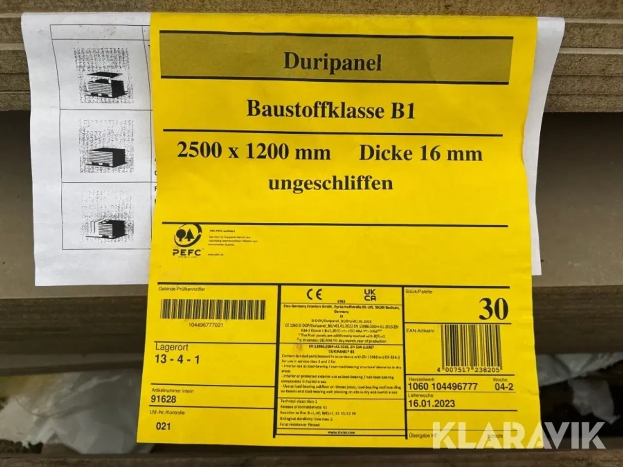 Billede 3 - cementspånplader B1 Etex Duripanel