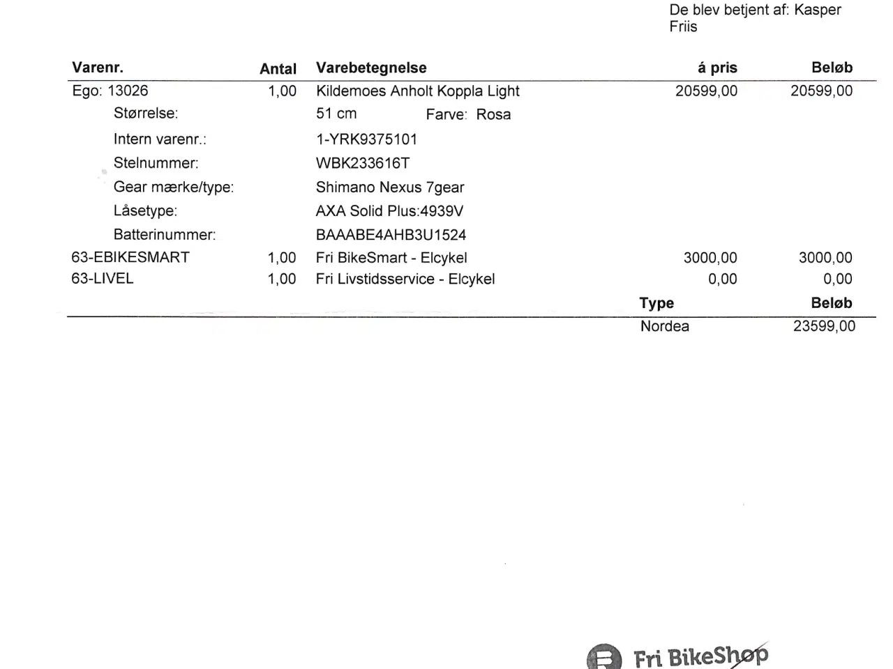 Billede 13 - Kildemoes Elcykel ny