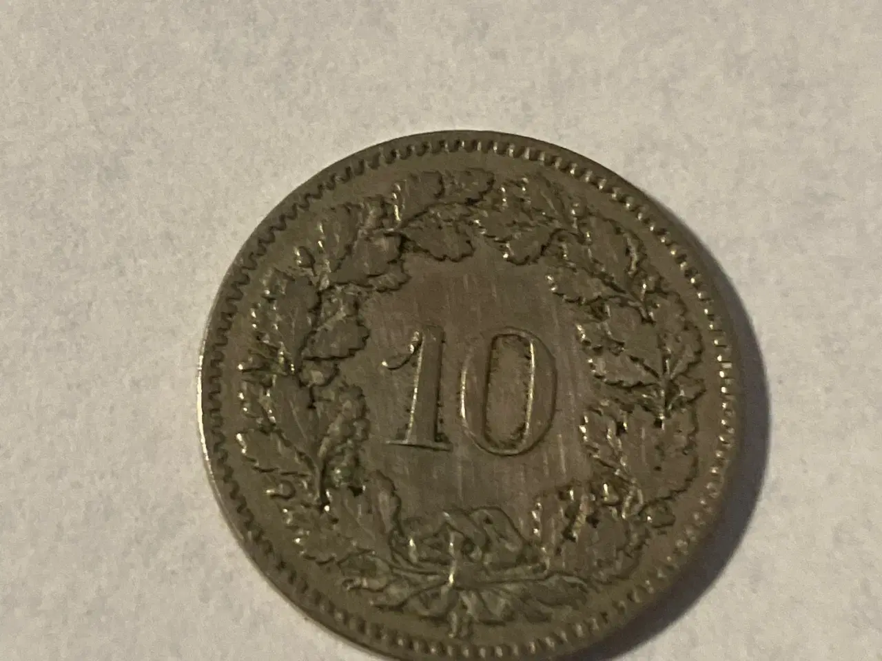 Billede 2 - 10 Rappen 1881 Switzerland