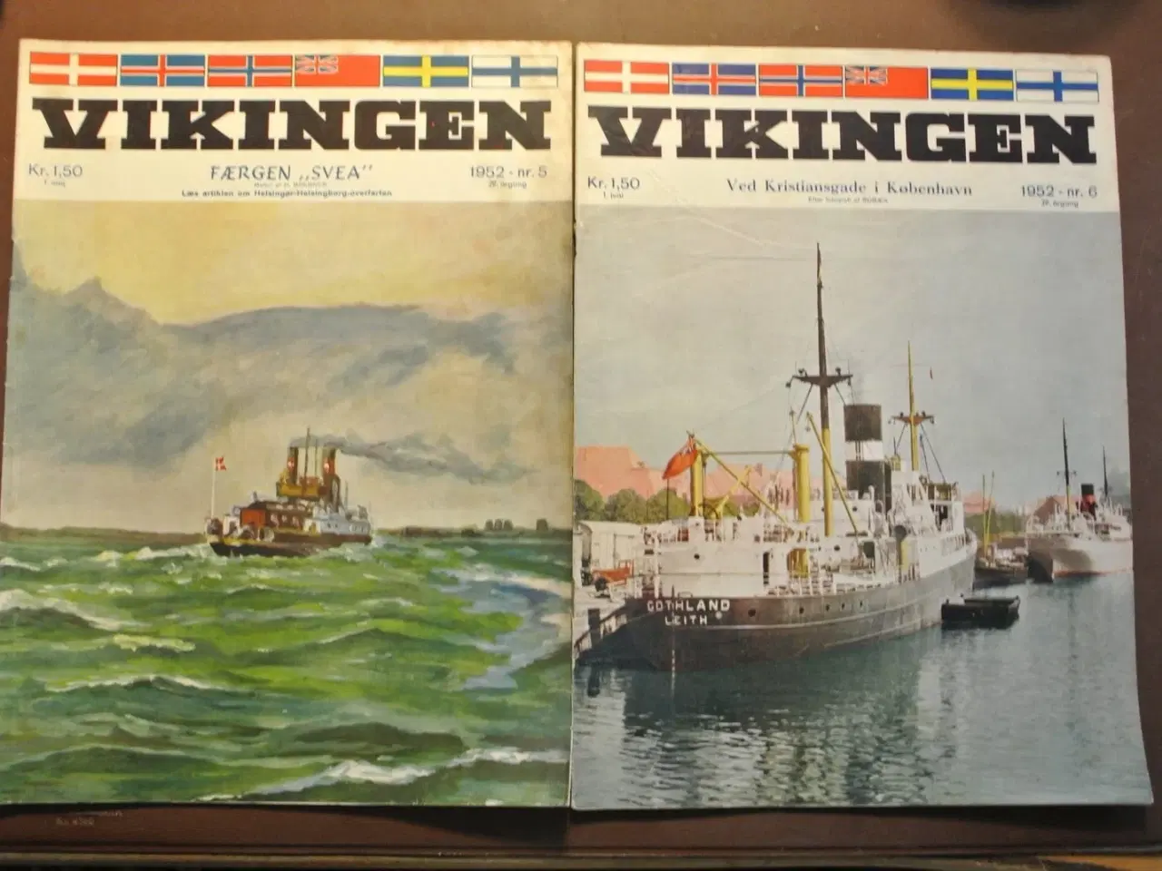 Billede 4 - vikingen 1-12 1952 29. årg., emne: skibsfart