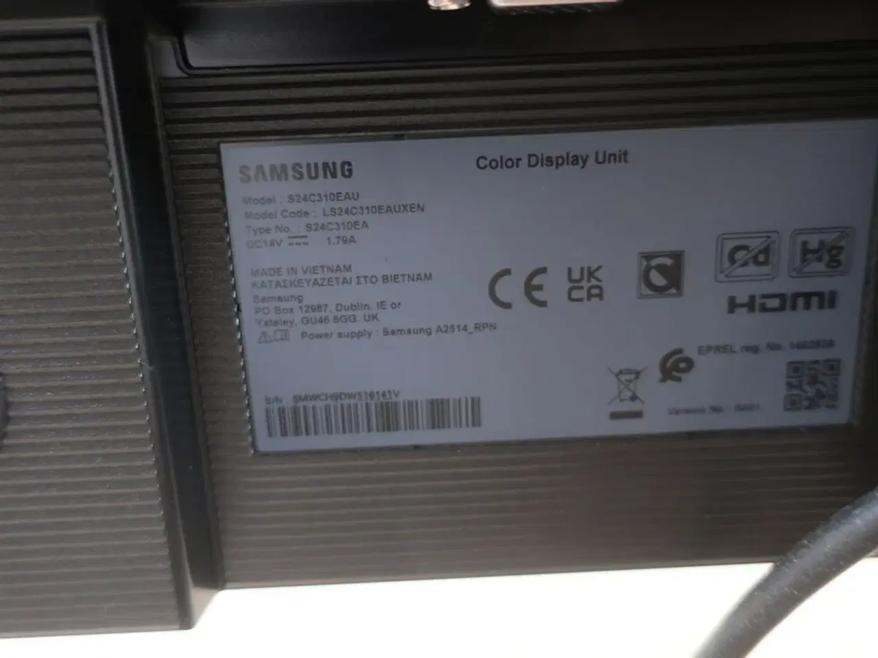 Billede 5 - 2 stk. 24" SAMSUNG skærme samt tastatur