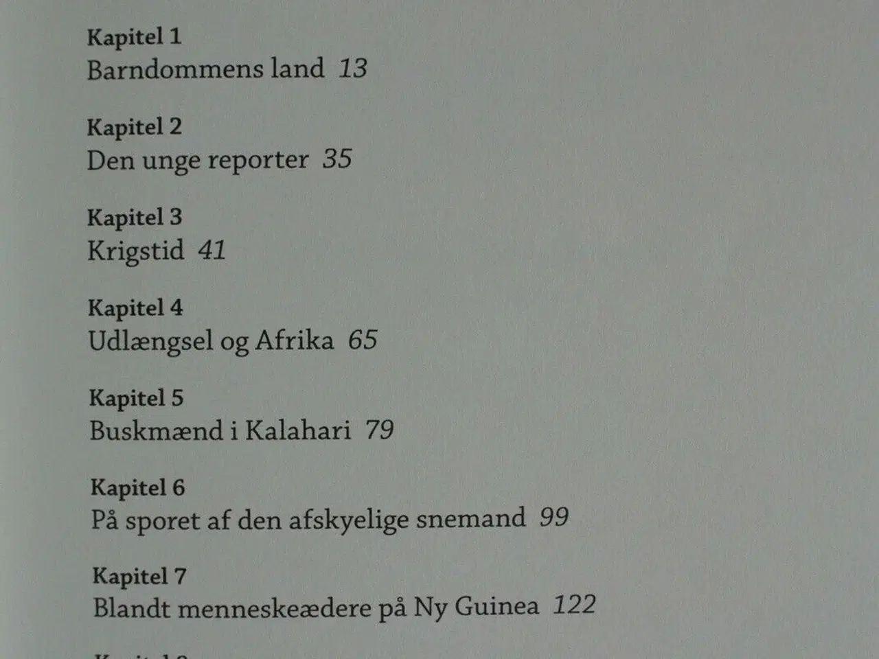 Billede 2 - globetrotter jens bjerres eventyrlige livshistorie