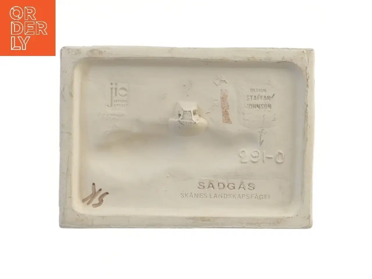 Billede 2 - Relief af gæs og fugle fra JIE (str. 15,5x11 cm)