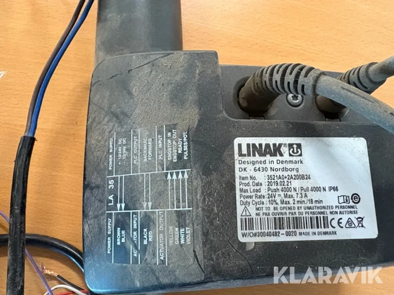 Billede 5 - Motor Linak 3521A0+2A200B24 - 2 stk