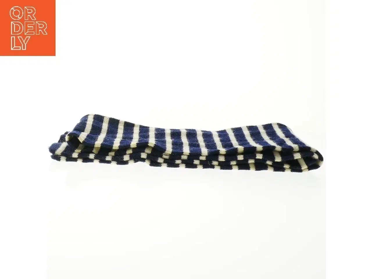 Billede 2 - Stribet tæppe, tørklæde (str. 160 cm)