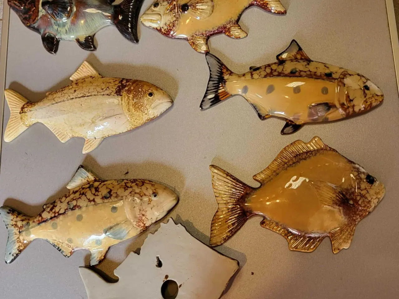 Billede 1 - Keramik Fisk til ophæng