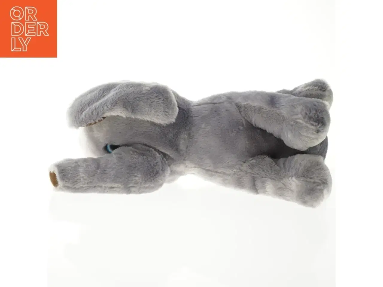 Billede 5 - Blågrå plys elefant