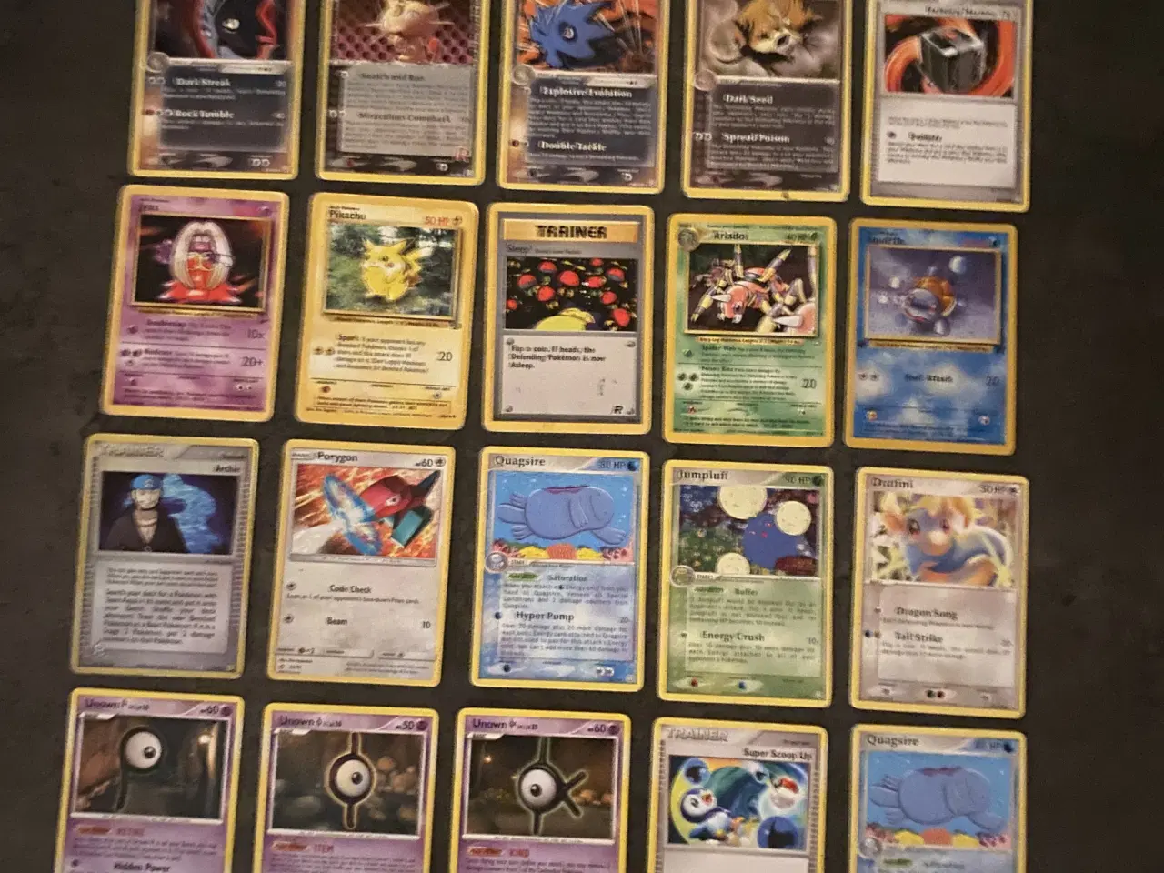 Billede 1 - Ældre pokemon kort sælges.