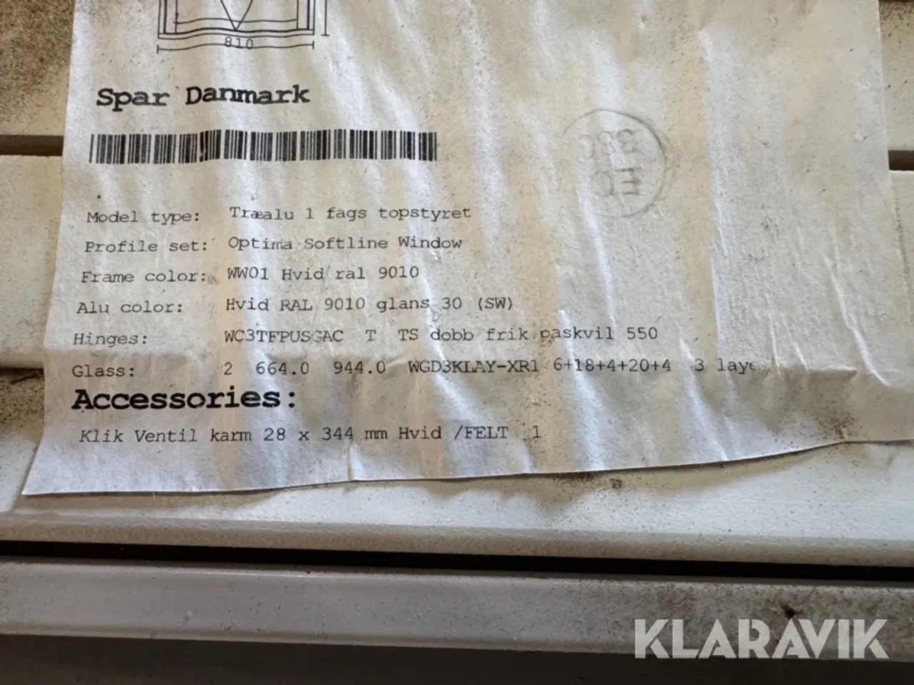 Billede 5 - Vinduer Spar Danmark 2 styks
