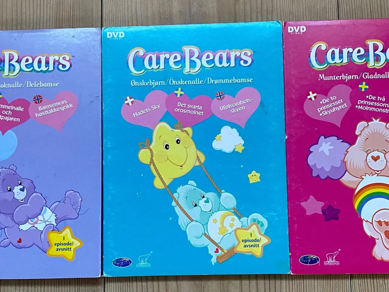 Billede 7 - 3 stk Care Bears + 2 DVD'er