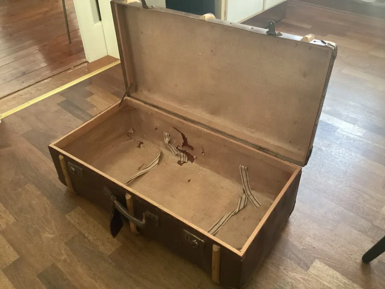 Billede 5 - Vintage kuffert , vulkanfiber, Dansk arbejde