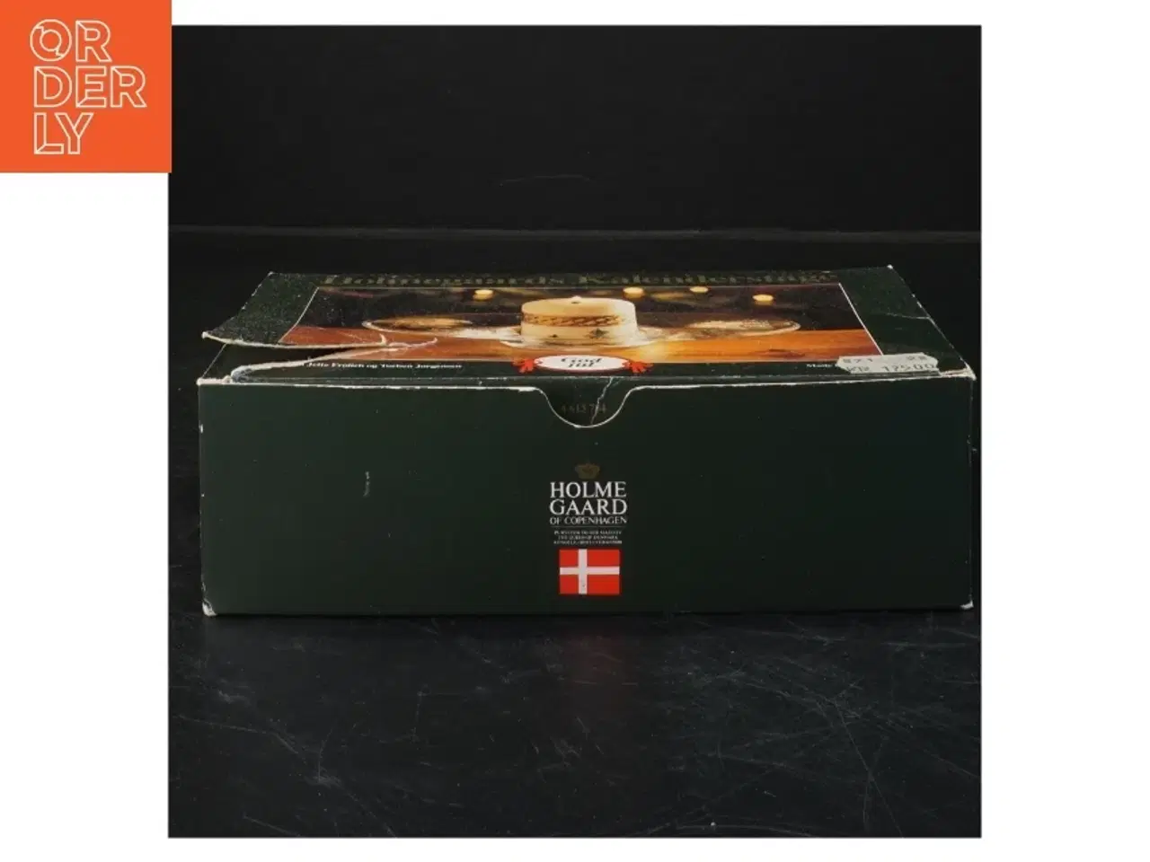 Billede 2 - Jule platte fra Holmegaard (str. 18,5x12 cm)
