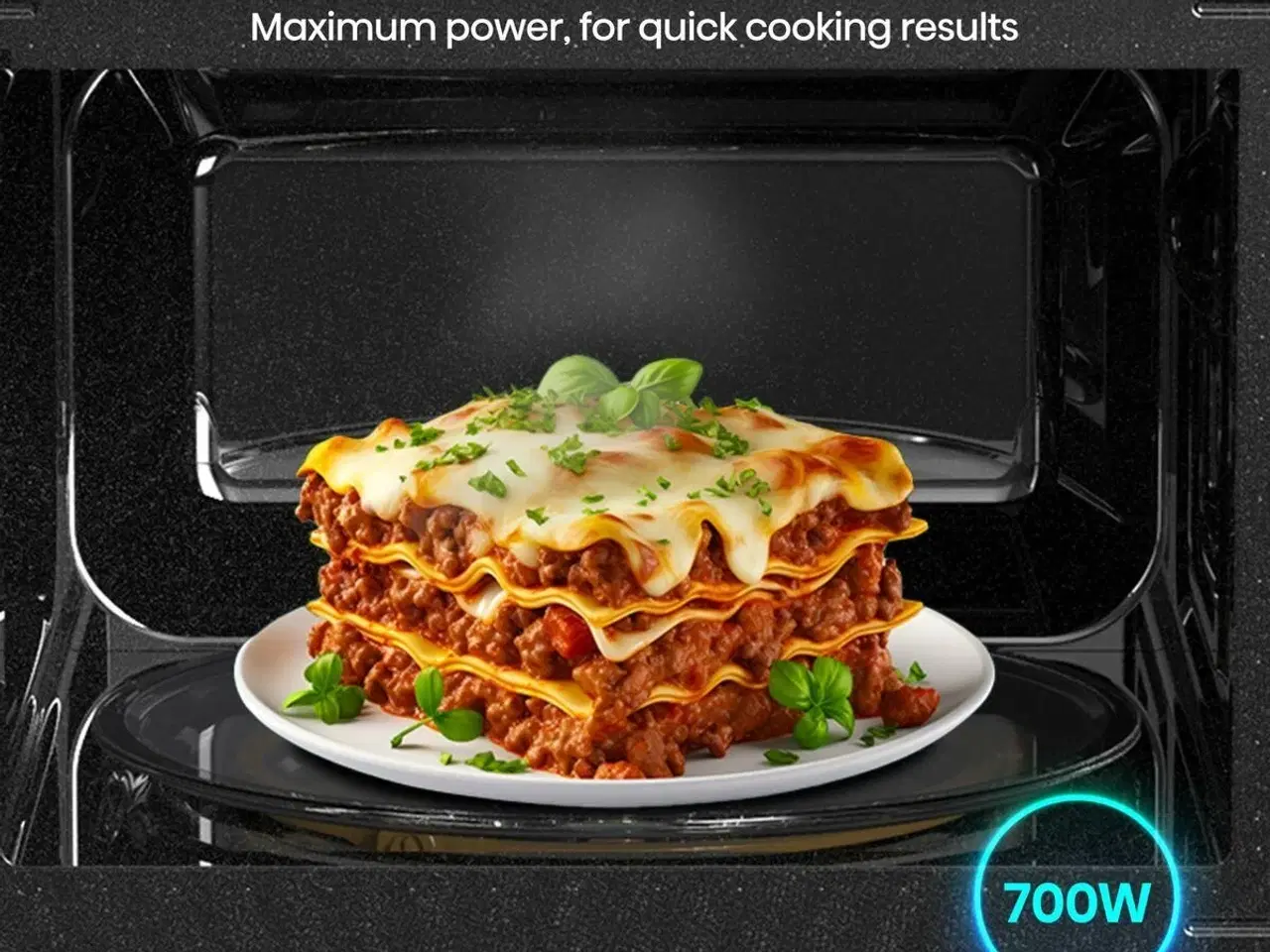 Billede 13 - Mikrobølgeovn Hisense H20MOBP1HI 20 L - Sort, 700 W