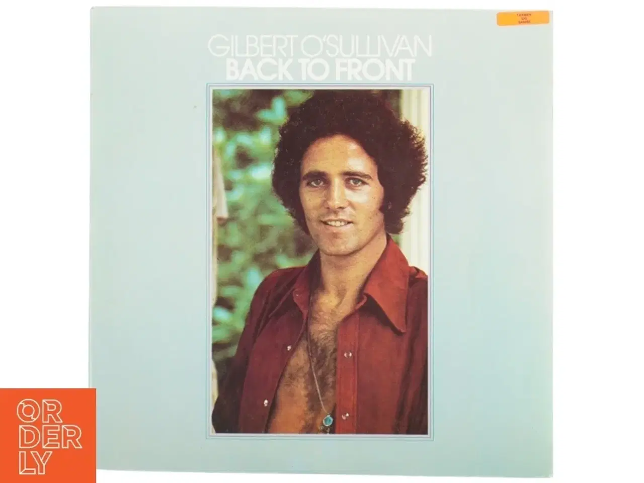 Billede 1 - Gilbert O'Sullivan - Back to Front Vinyl LP fra MAM Records (str. 31 x 31 cm)
