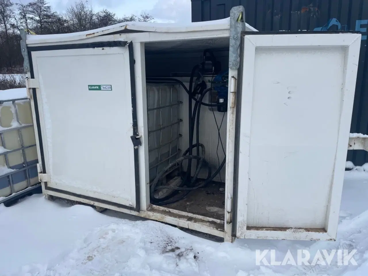 Billede 11 - Container med diesel tank