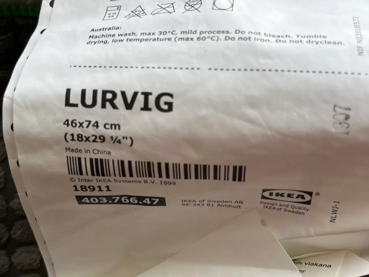 Billede 5 - Hundeseng Ikea Lurvig med pude