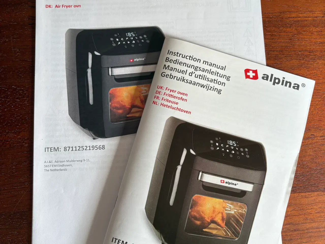 Billede 3 - Alpina airfryer ovn 