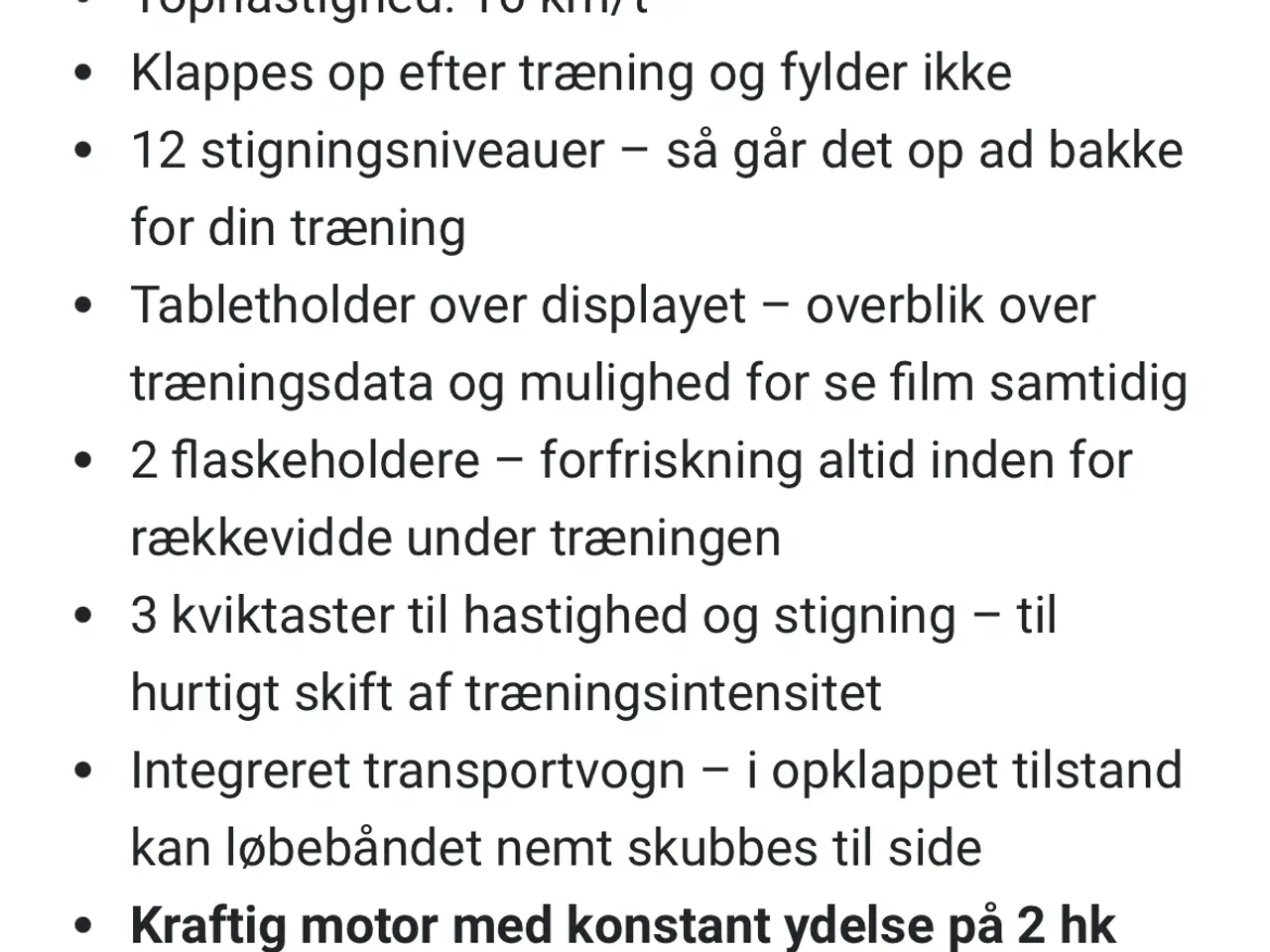 Billede 9 - Cardiostrong TX20 treadmill / løbebånd
