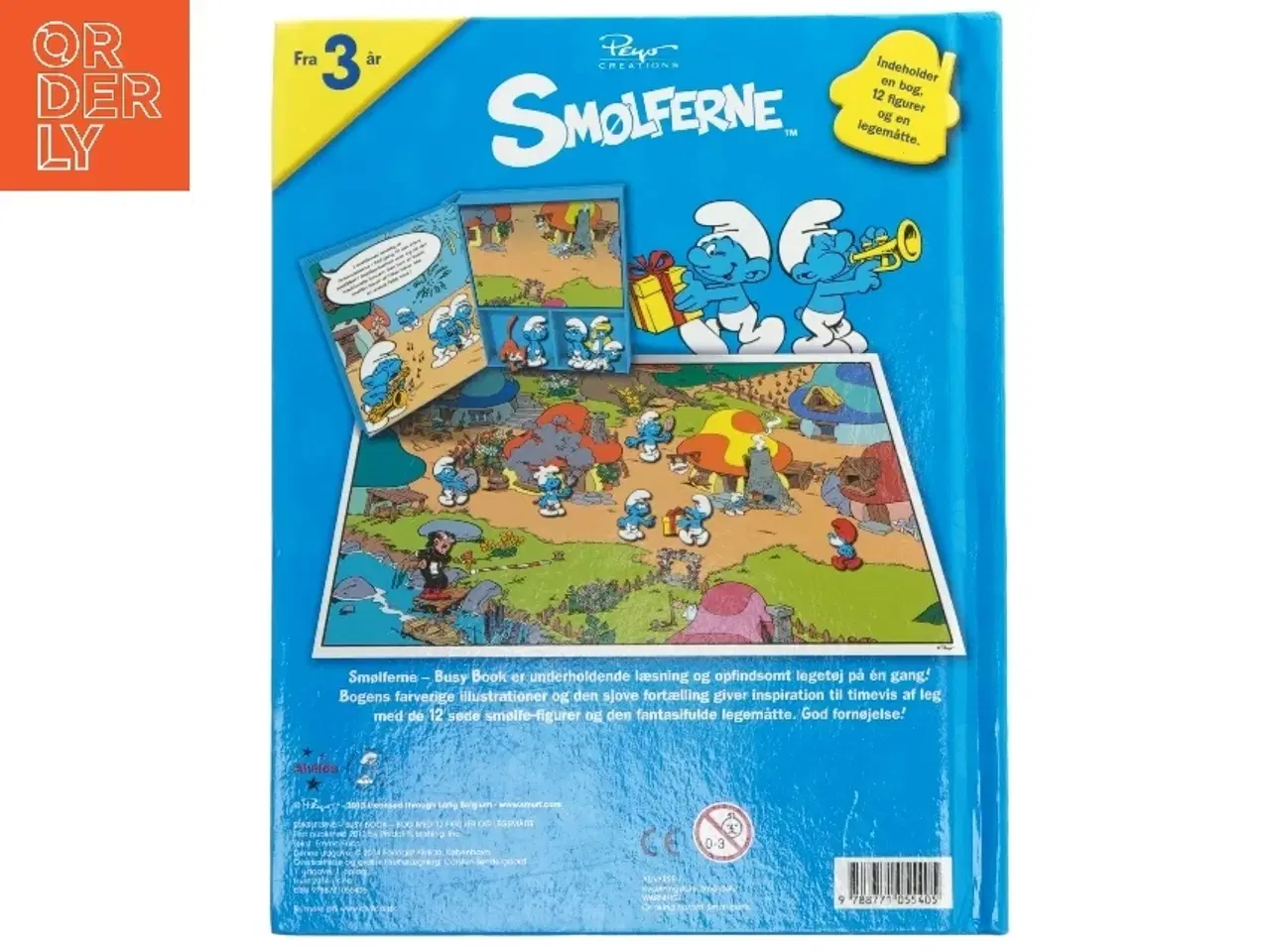 Billede 2 - Smølferne Busy Book fra Peyo (str. 25,5x20 cm)