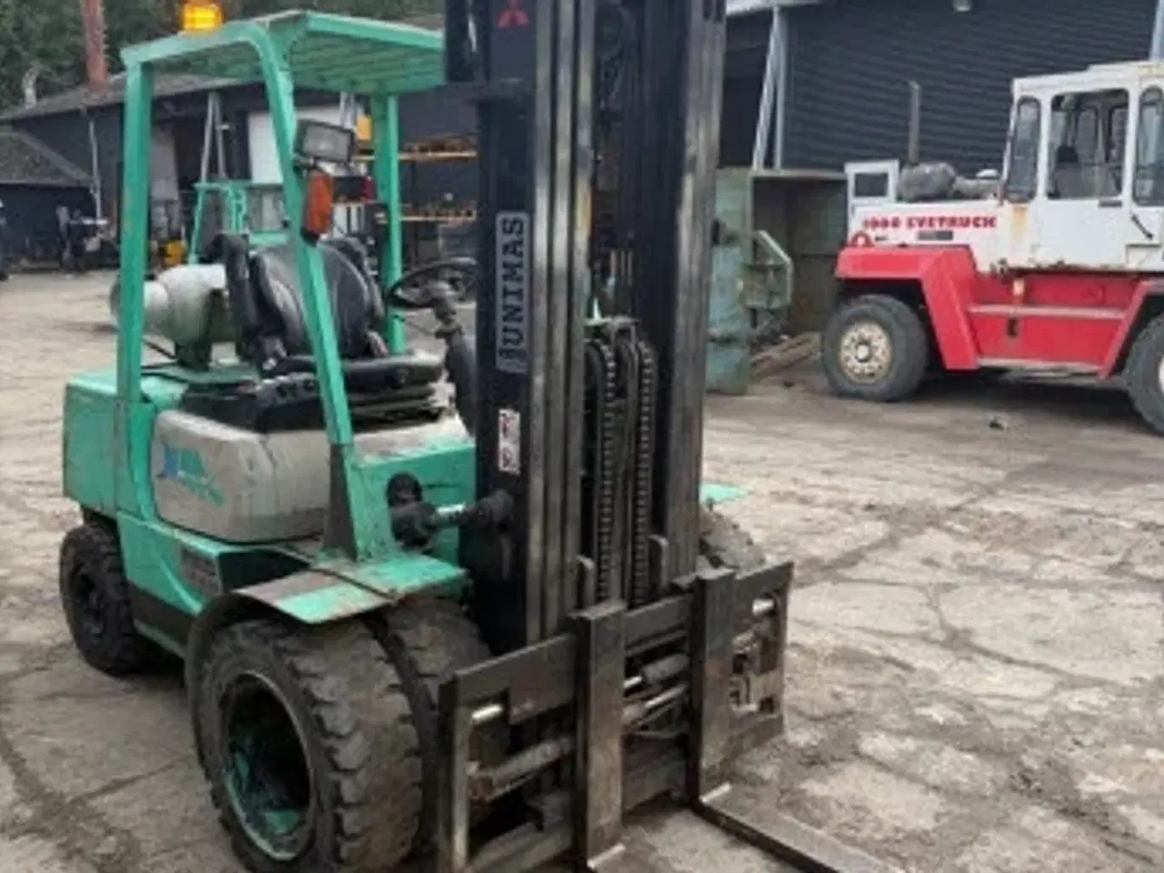Billede 4 - Gaffeltruck med tvillinghjul