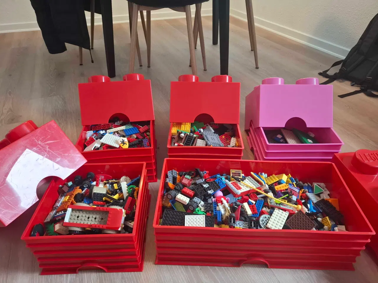 Billede 1 - Lego + opbevaring