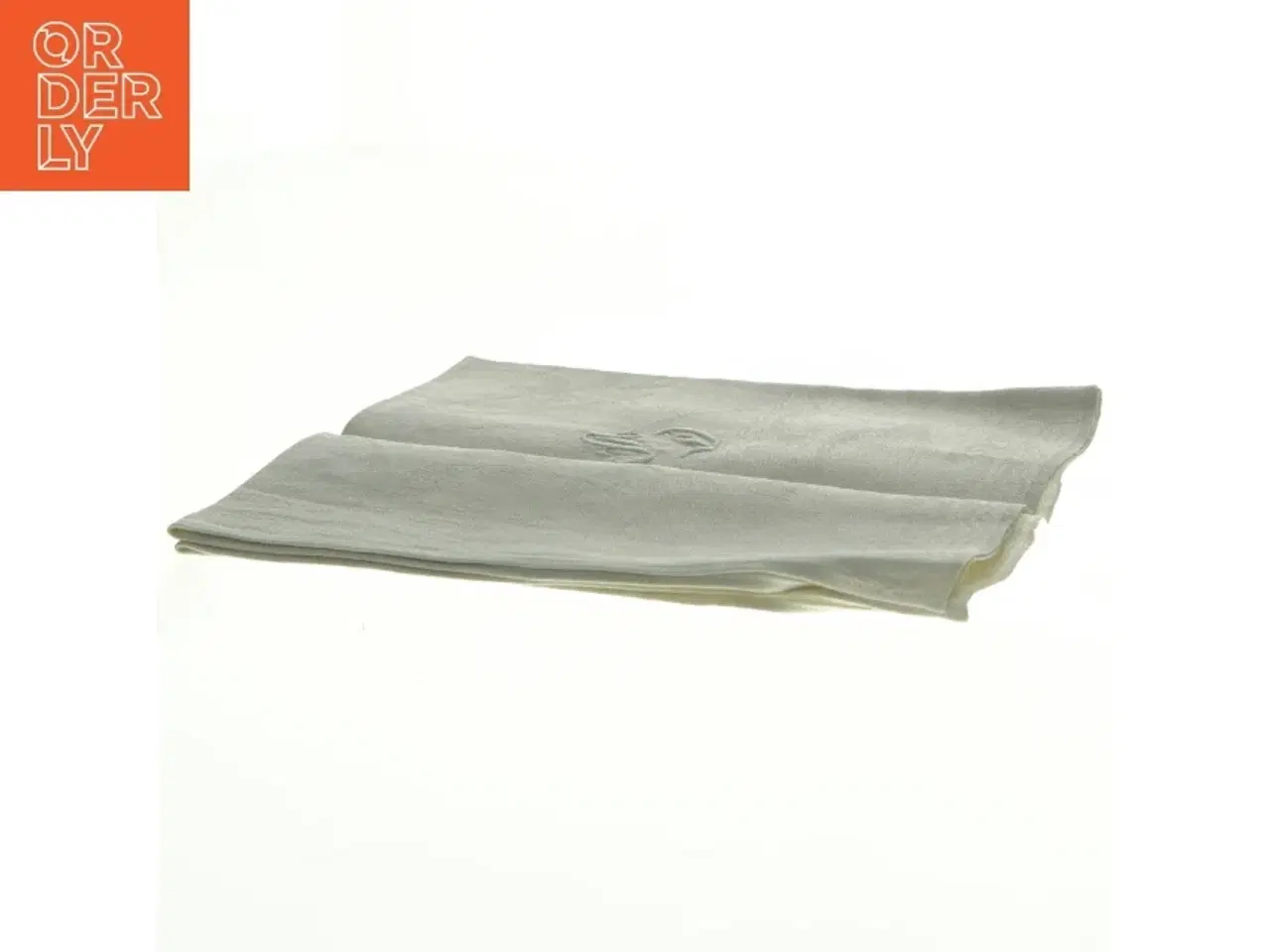 Billede 3 - Servietter i stof med broderet monogram (str. 47 x 47 cm)