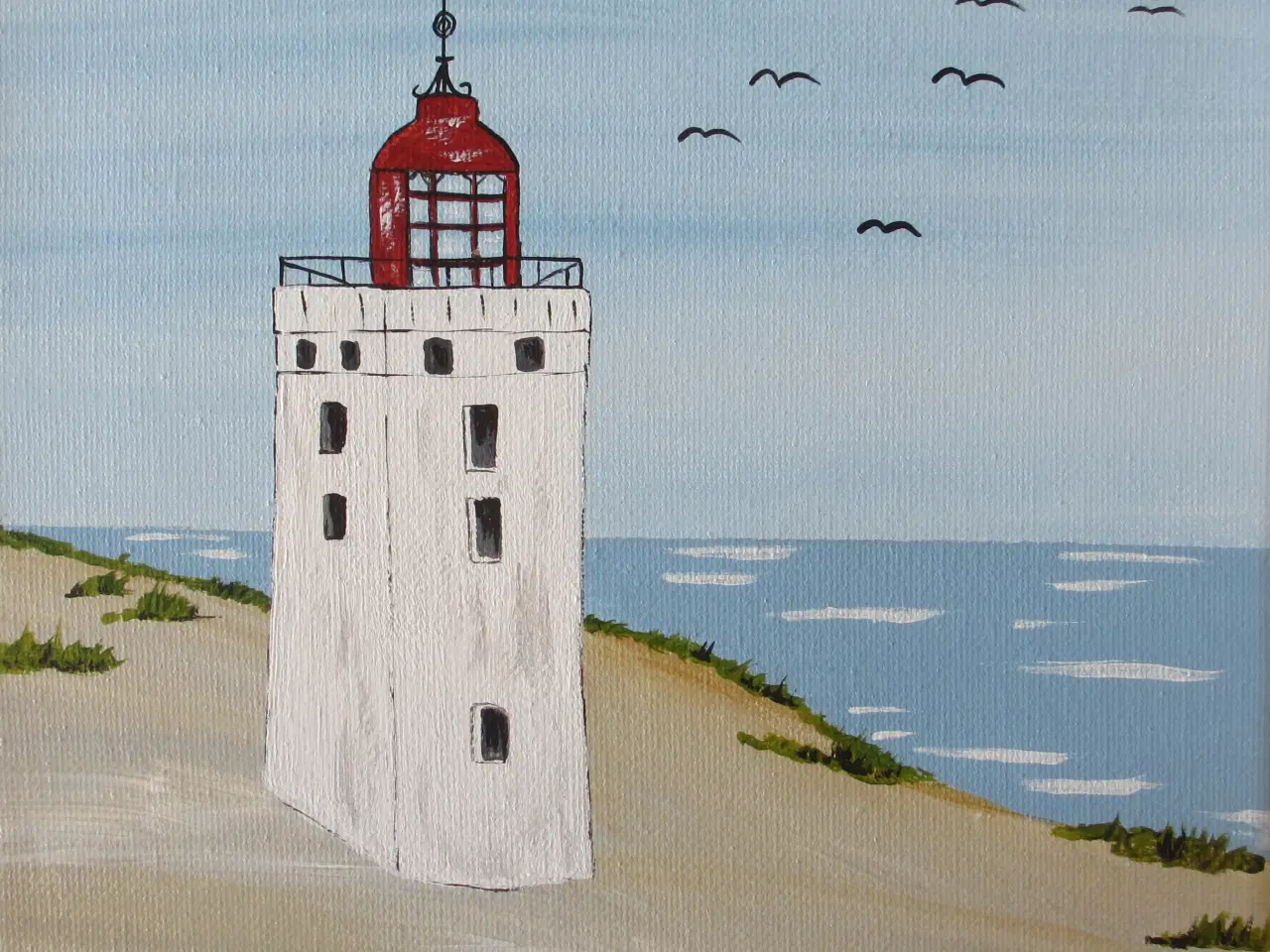 Billede 1 - ACRYL-MALERI nr. 479