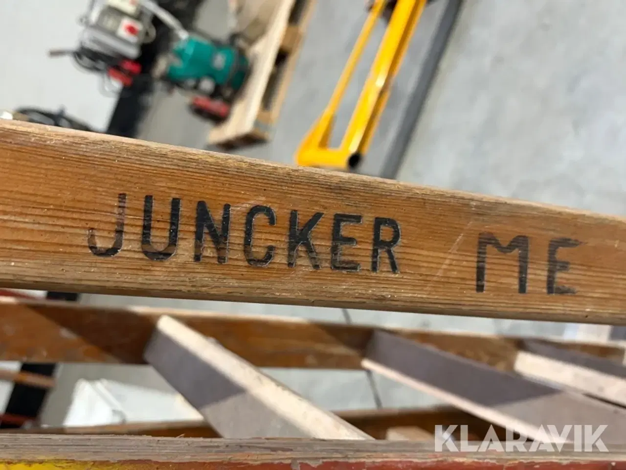 Billede 12 - Stiger + lagervogn 6 enheder