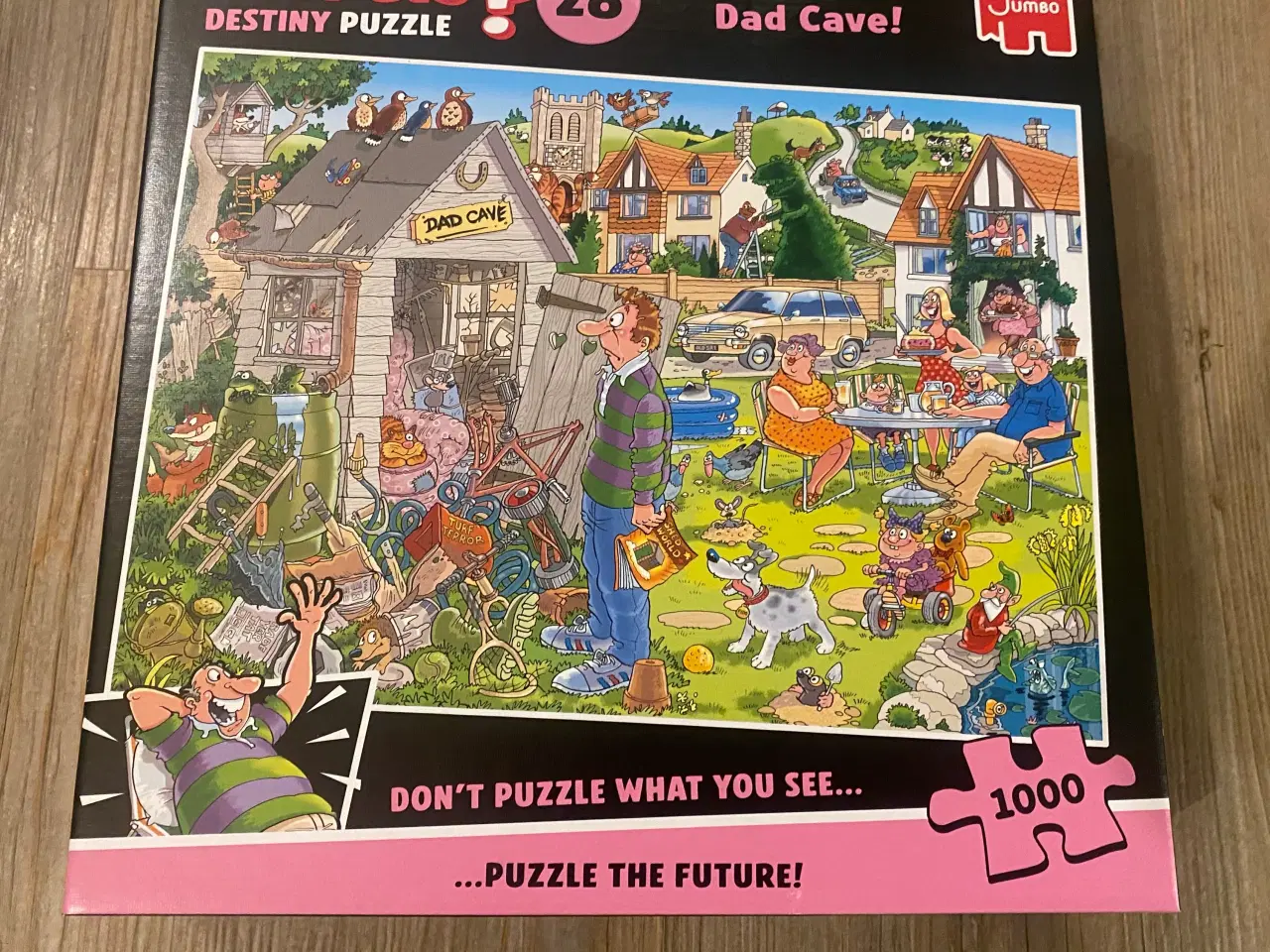 Billede 1 - Wasgij puslespil Dad Cave. Hel ny! 