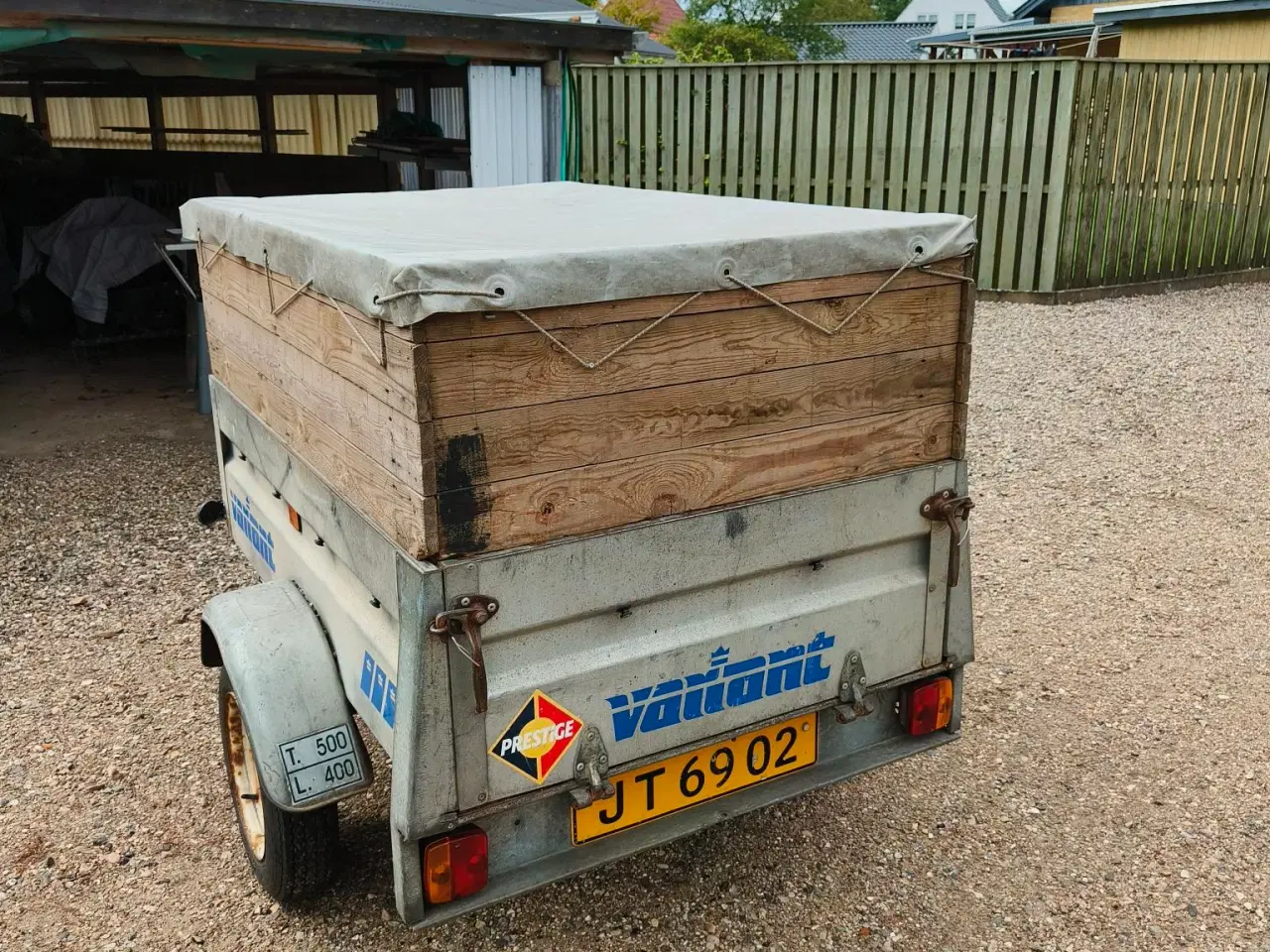 Billede 1 - Trailer Brugt. 500 kg.