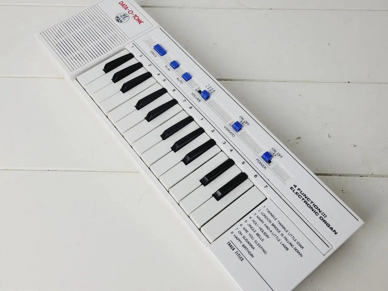 Billede 3 - ⭐️- Vintage DATA O TONE Elektronisk Mini Keyboard