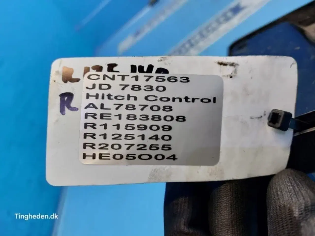 Billede 15 - John Deere 7830 Hitch Kontrol AL78708